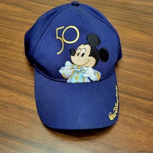 Kids Walt Disney World 50th Anniversary cap